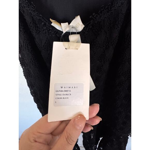 Waimari Lluvia Dress black large - Picture 9 of 10